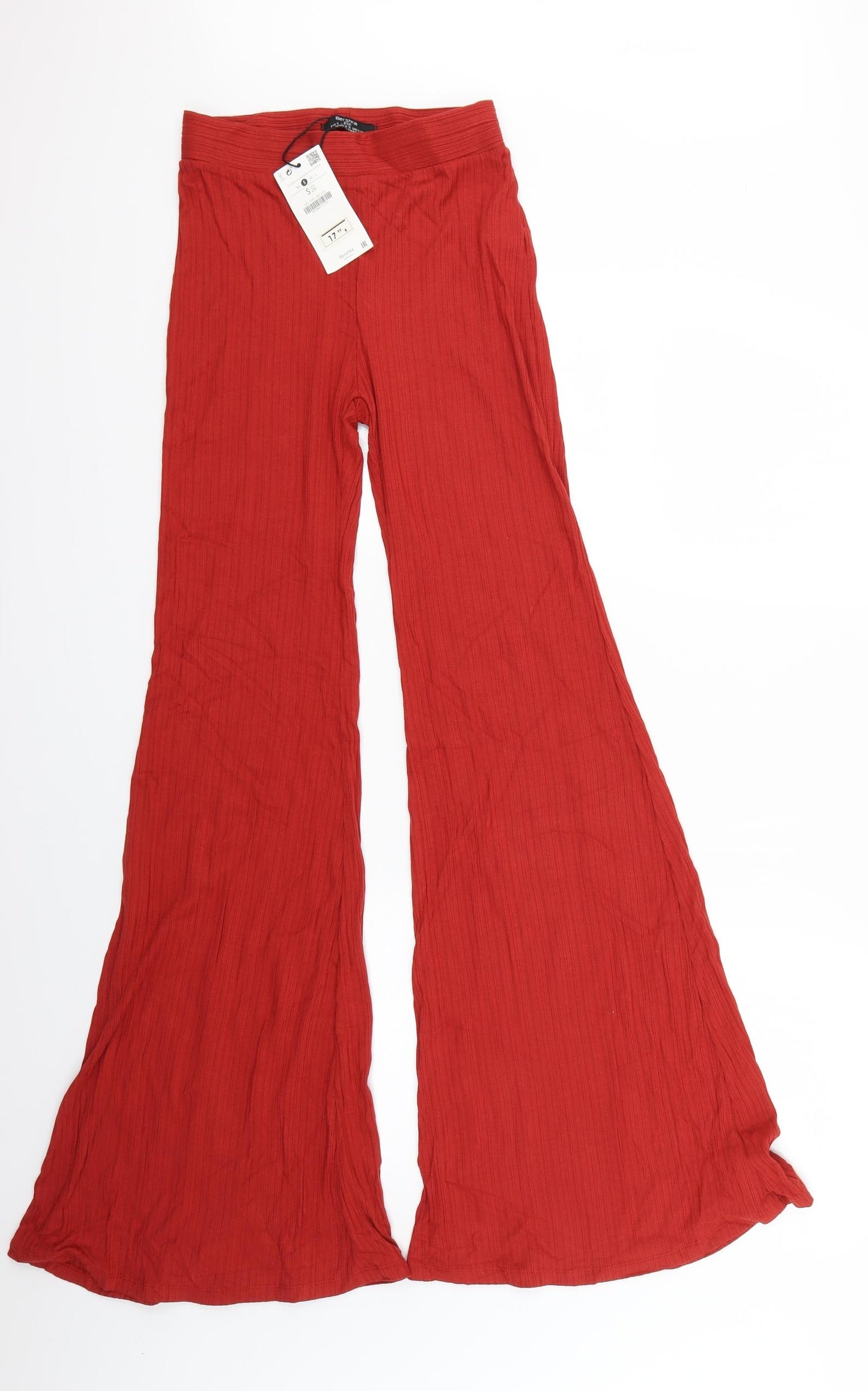 Bershka Womens Orange   Trousers  Size S L31 in