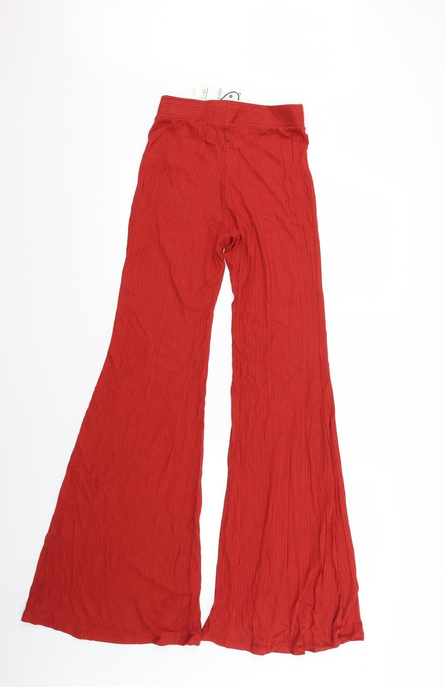 Bershka Womens Orange   Trousers  Size S L31 in