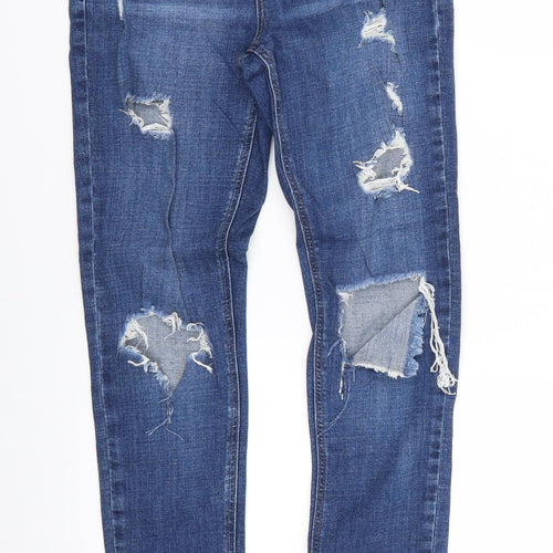 Topshop Mens Blue   Skinny Jeans Size 26 L27 in
