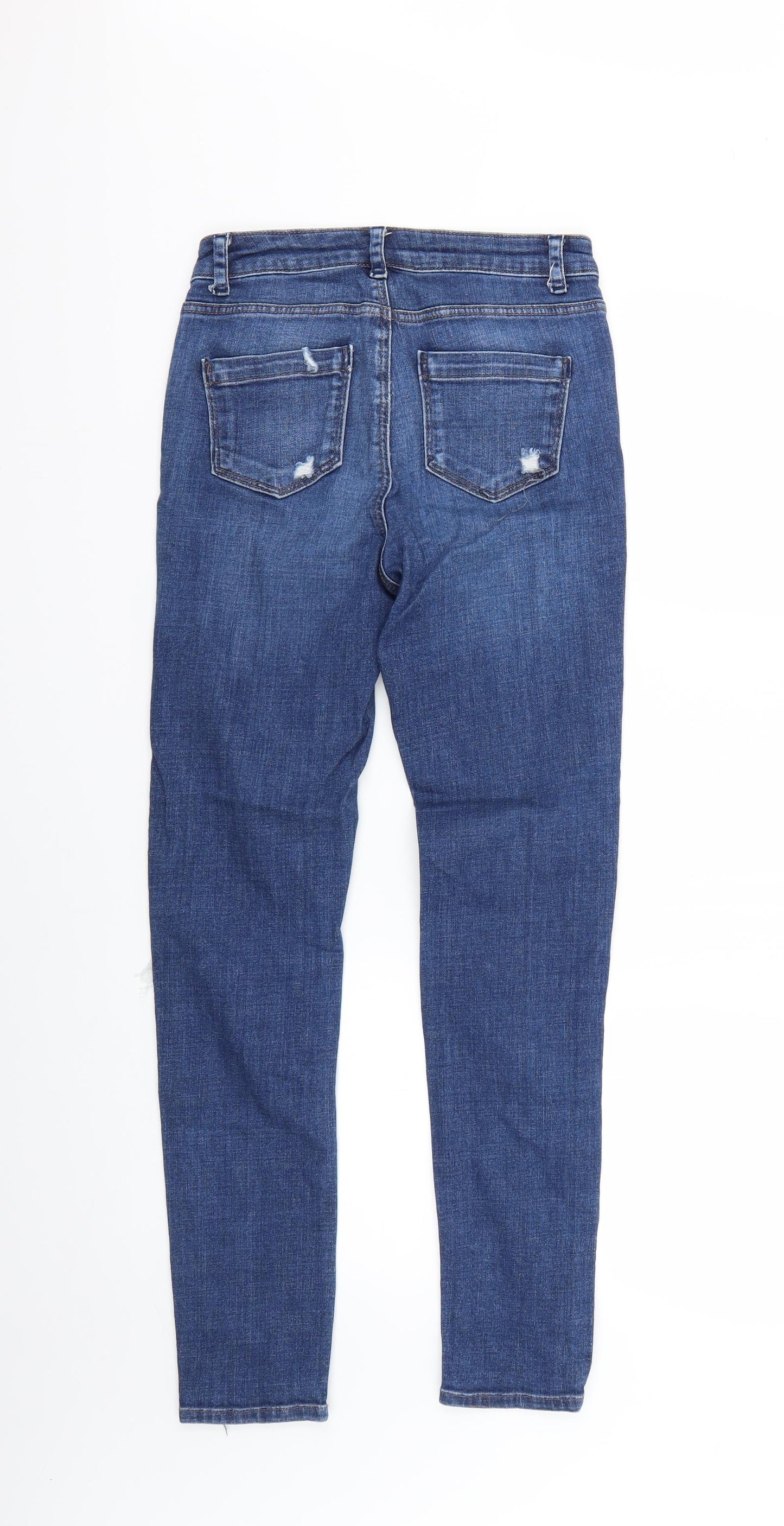 Topshop Mens Blue   Skinny Jeans Size 26 L27 in