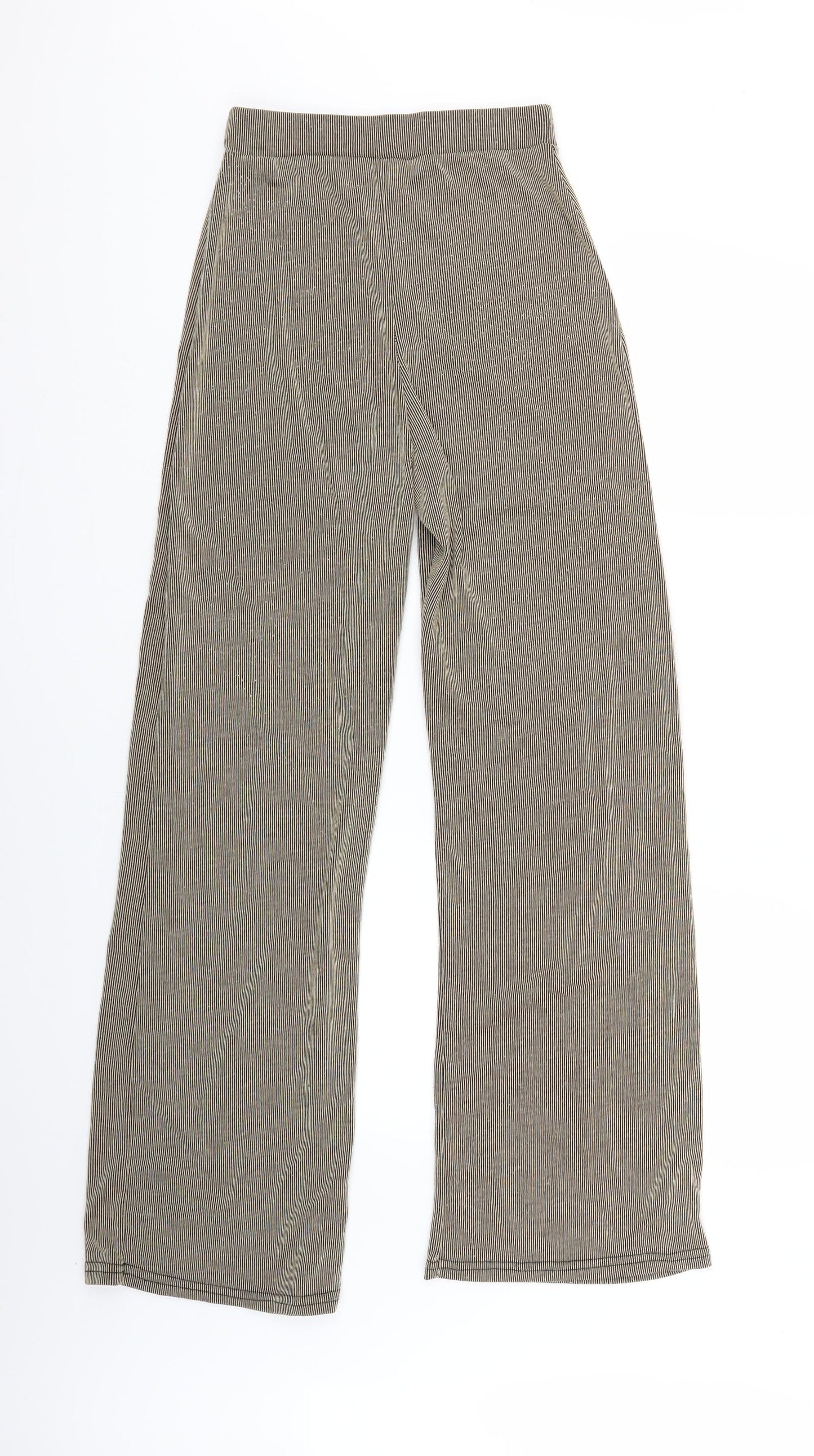 Nasty Gal Womens Multicoloured Striped  Trousers  Size 8 L28 in