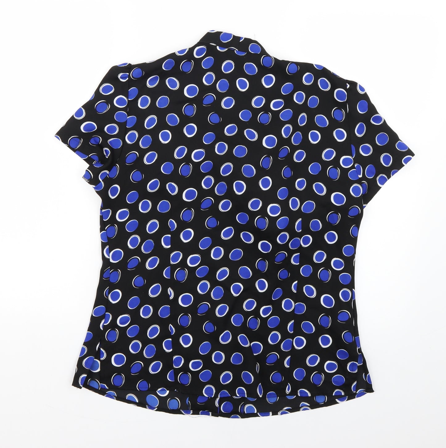 simon jersey Womens Multicoloured Polka Dot  Basic Blouse Size 12