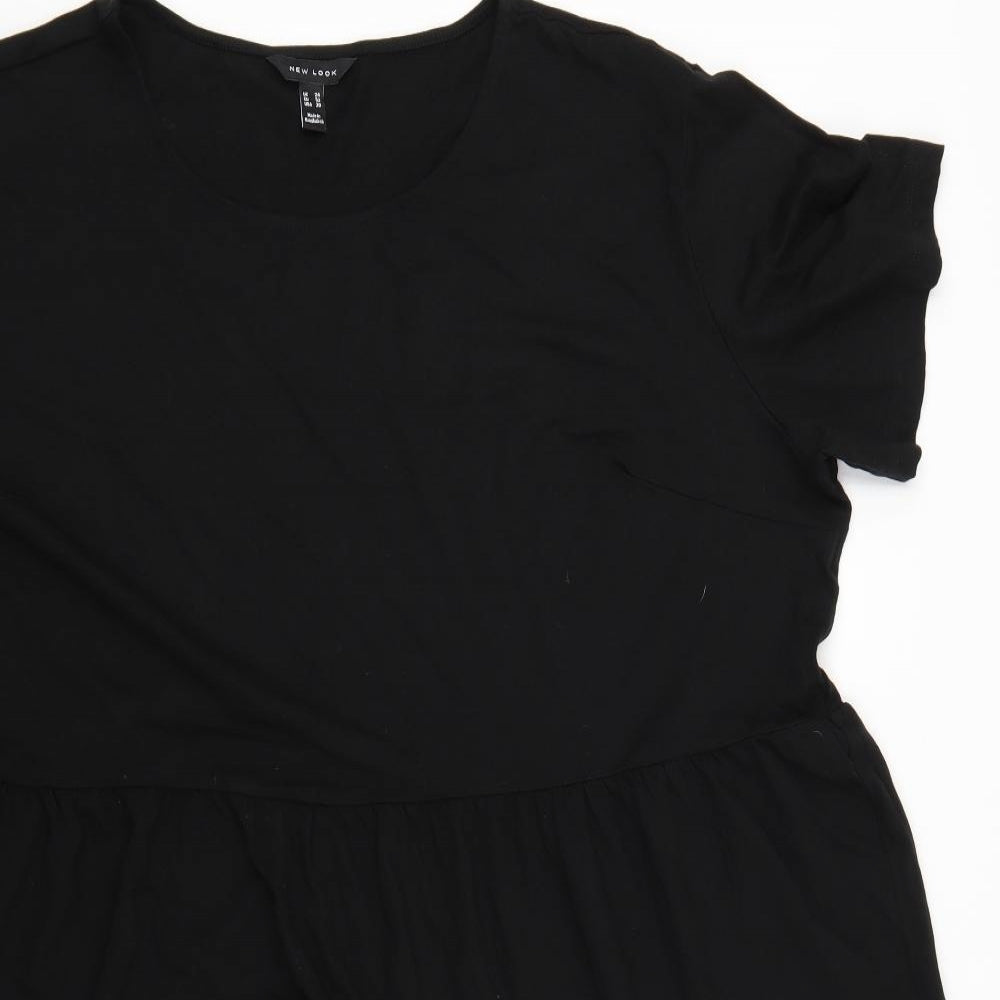 New Look Womens Black   Skater Dress  Size 24