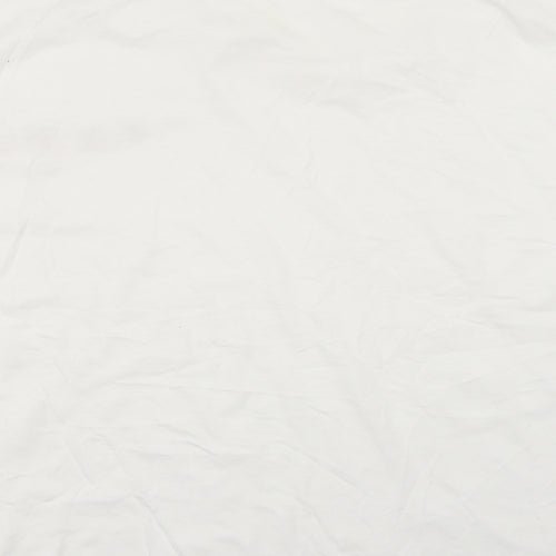 Nasty Gal Womens White   Basic T-Shirt Size 24