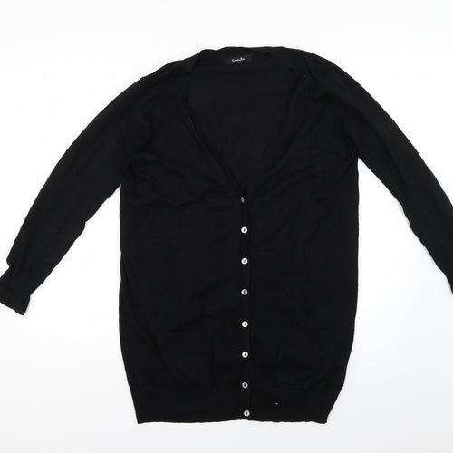 Simply Be Womens Black   Cape Jumper Size 12