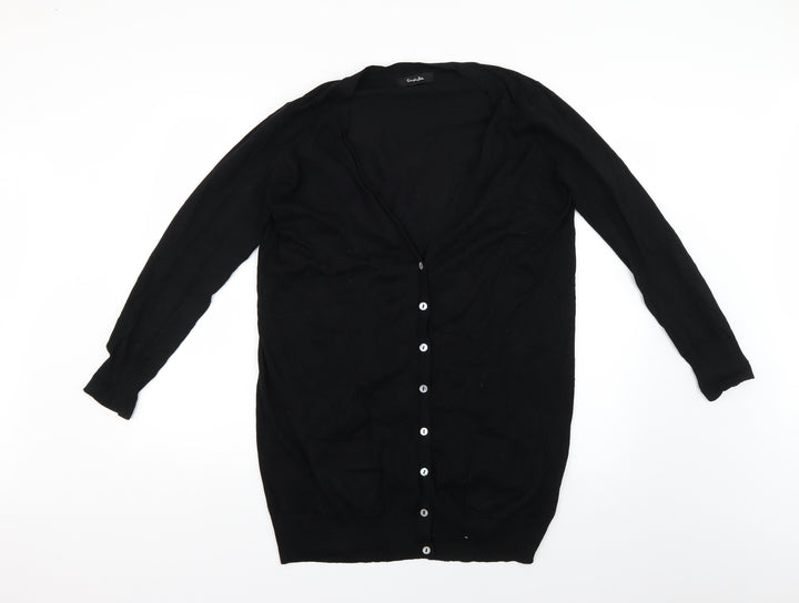 Simply Be Womens Black   Cape Jumper Size 12