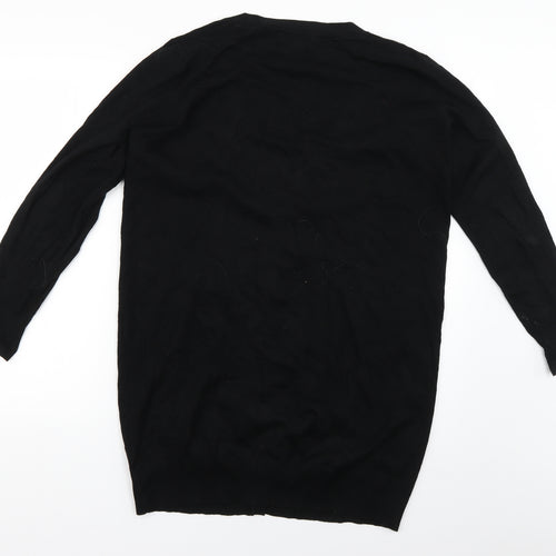 Simply Be Womens Black   Cape Jumper Size 12