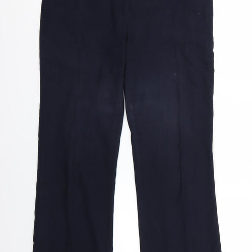 NEXT Womens Black   Trousers  Size 10 L26 in
