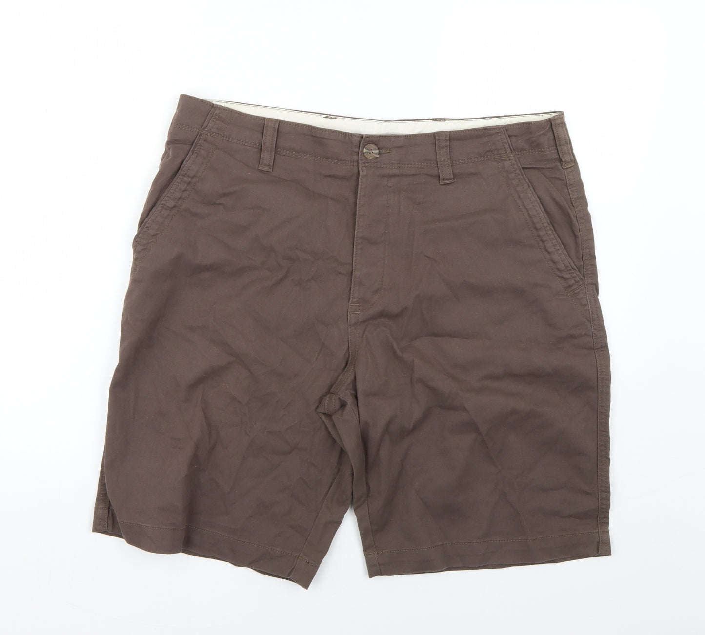 Preworn Mens Brown   Chino Shorts Size 34
