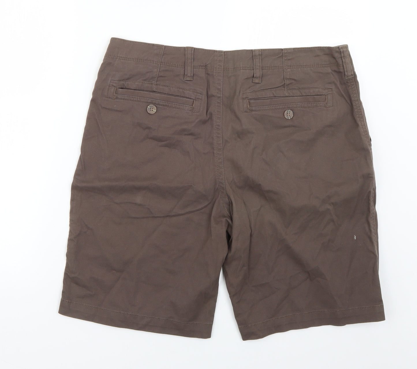 Preworn Mens Brown   Chino Shorts Size 34