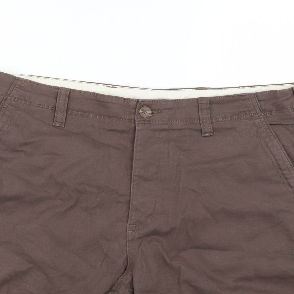 Preworn Mens Brown   Chino Shorts Size 34