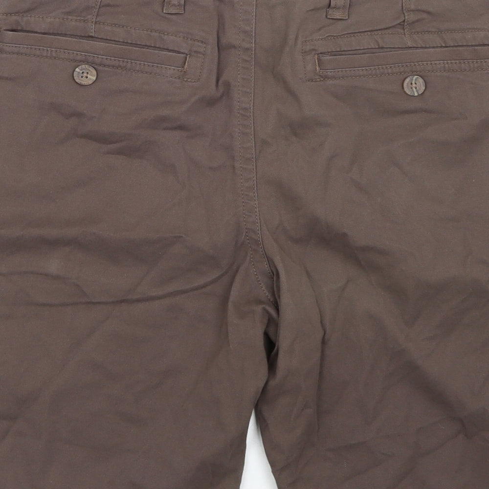 Preworn Mens Brown   Chino Shorts Size 34