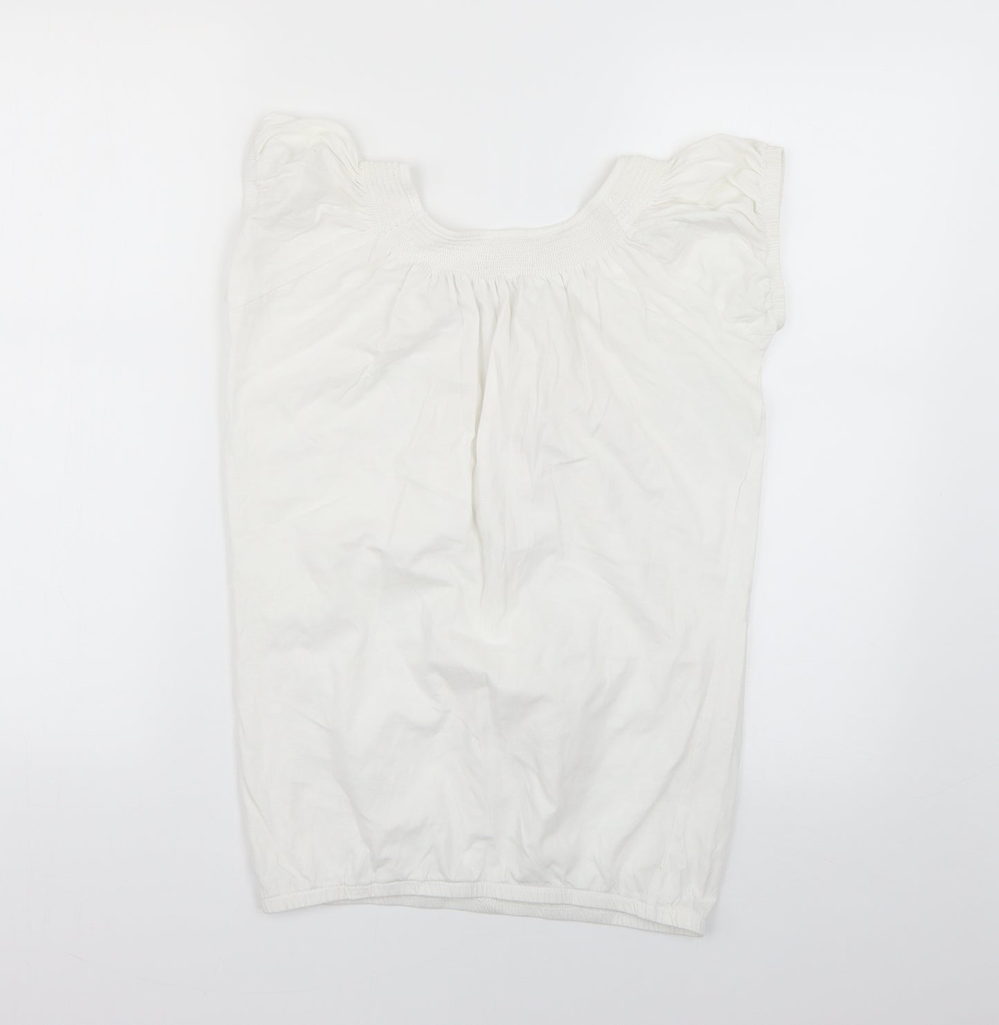 New Look Womens White   Basic Blouse Size 10