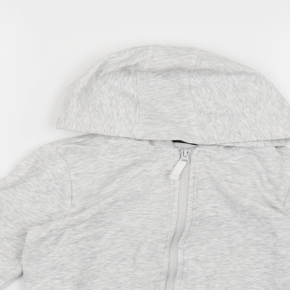 George Boys Grey   Full Zip Hoodie Size 9-10 Years