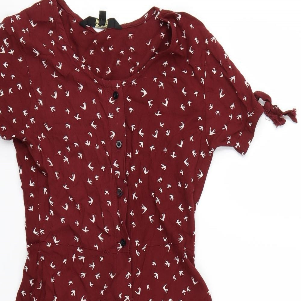 cosmic kids Girls Brown Geometric  Mini  Size 10 Years