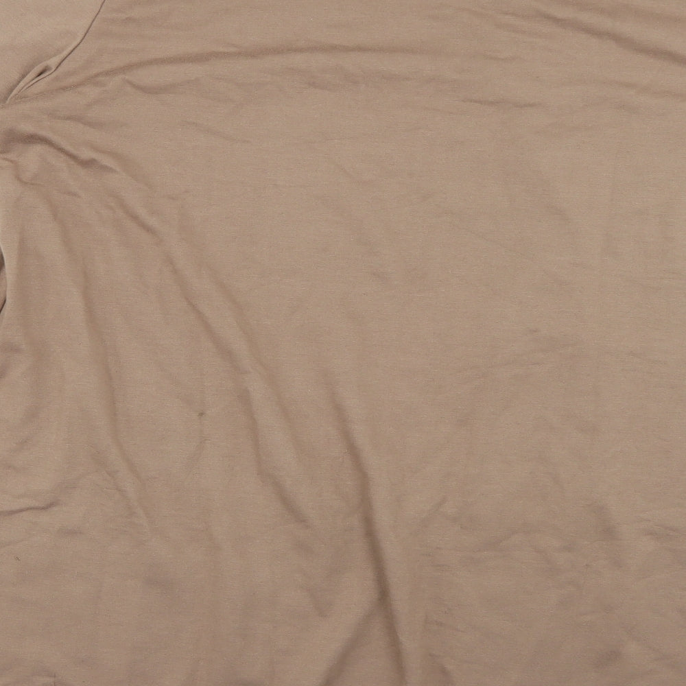 Zanzea Womens Beige   Jumper Dress  Size 2XL
