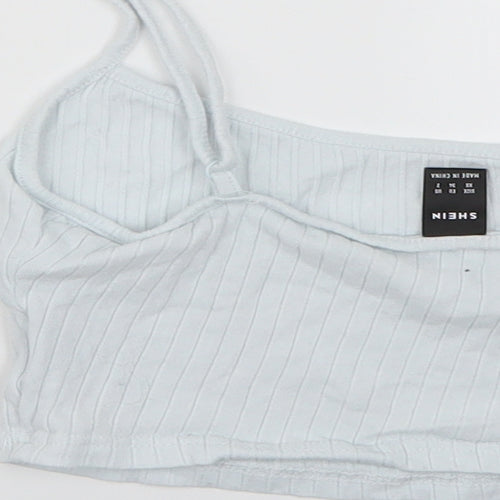 SheIn Womens Blue   Basic T-Shirt Size XS