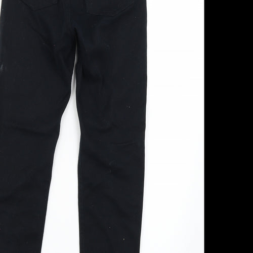 F&F Girls Black   Skinny Jeans Size 10-11 Years