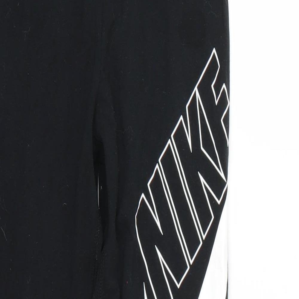 Nike Girls Black   Harem Trousers Size 14-15 Years