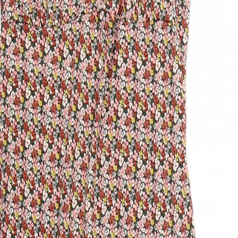 Miss Selfridge Womens Multicoloured Floral  Bodycon