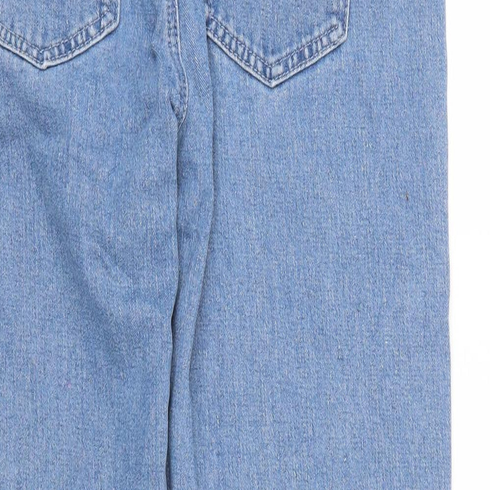 riot Womens Blue   Straight Jeans Size 14 L29 in