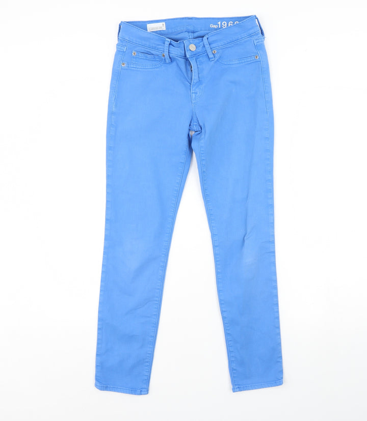 Gap Womens Blue Denim Jegging Jeans Size 8 L28 in