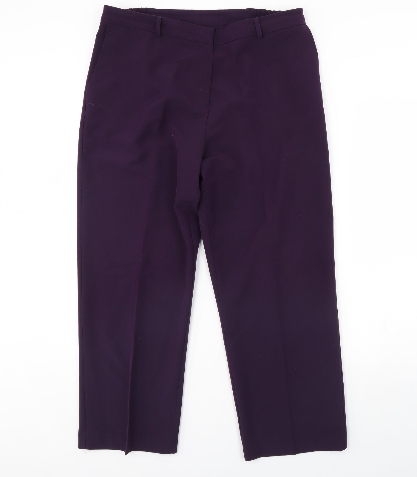 Julipa Womens Purple   Trousers  Size 16 L28 in