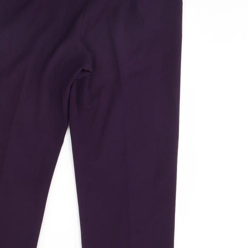 Julipa Womens Purple   Trousers  Size 16 L28 in