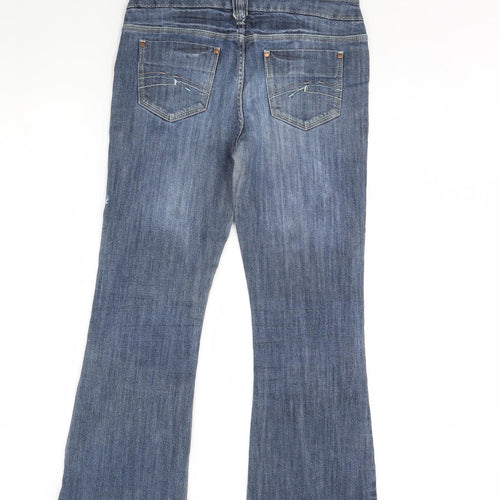 NEXT Womens Blue  Denim Bootcut Jeans Size 12 L29 in