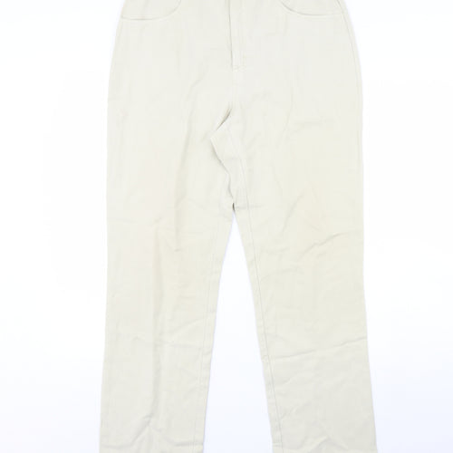 Femme Womens Beige   Trousers  Size 14 L28 in
