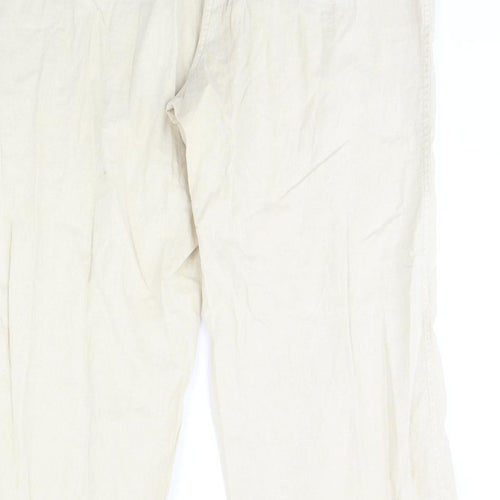 New Look Womens Beige   Trousers  Size 22 L30 in