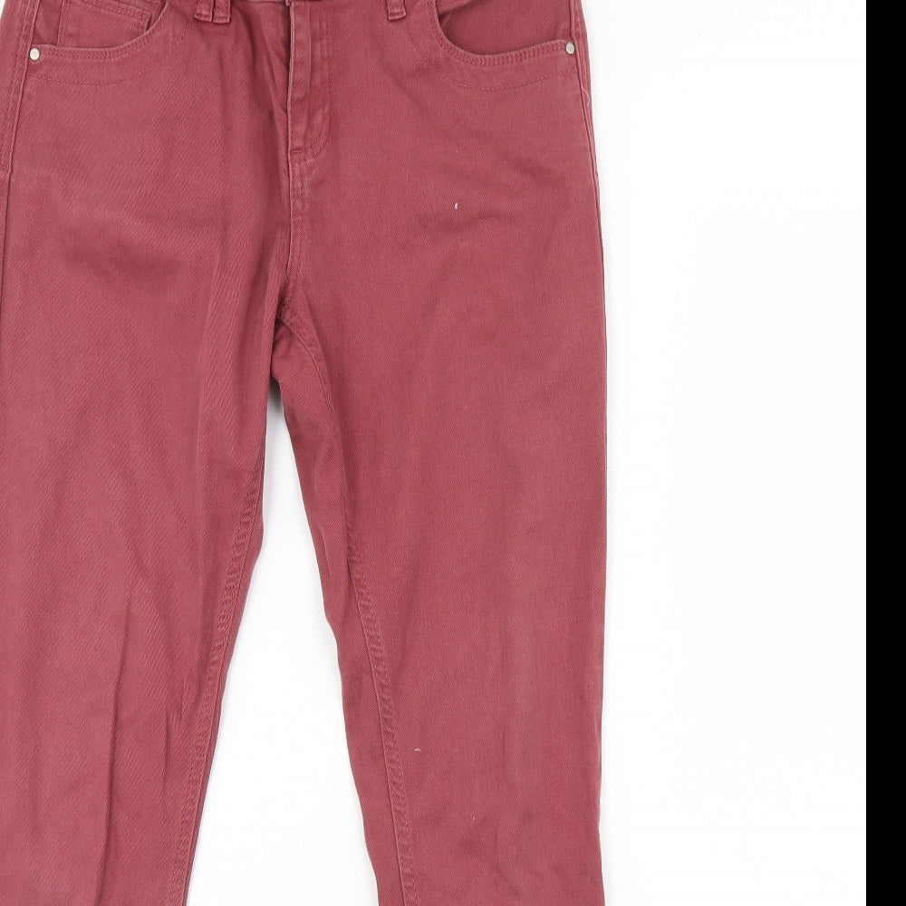 DP Denim Womens Red  Denim Skinny Jeans Size 12 L30 in
