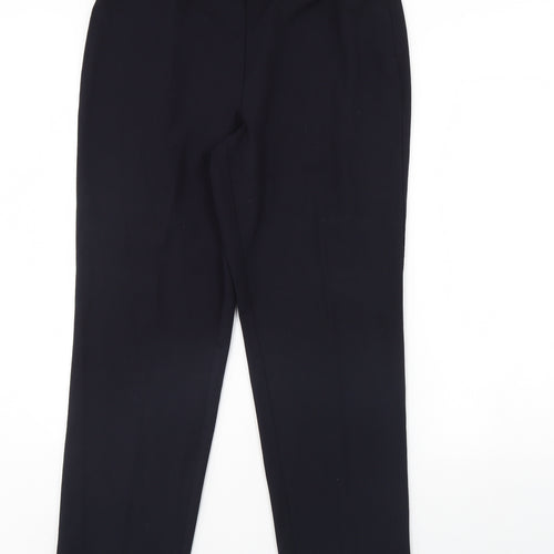 M&S Womens Blue   Trousers  Size 16 L30 in