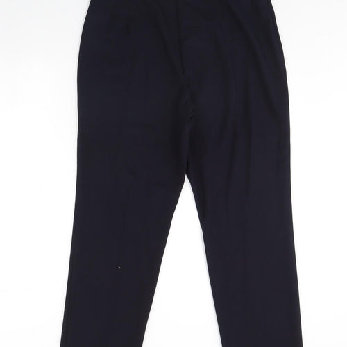 M&S Womens Blue   Trousers  Size 16 L30 in
