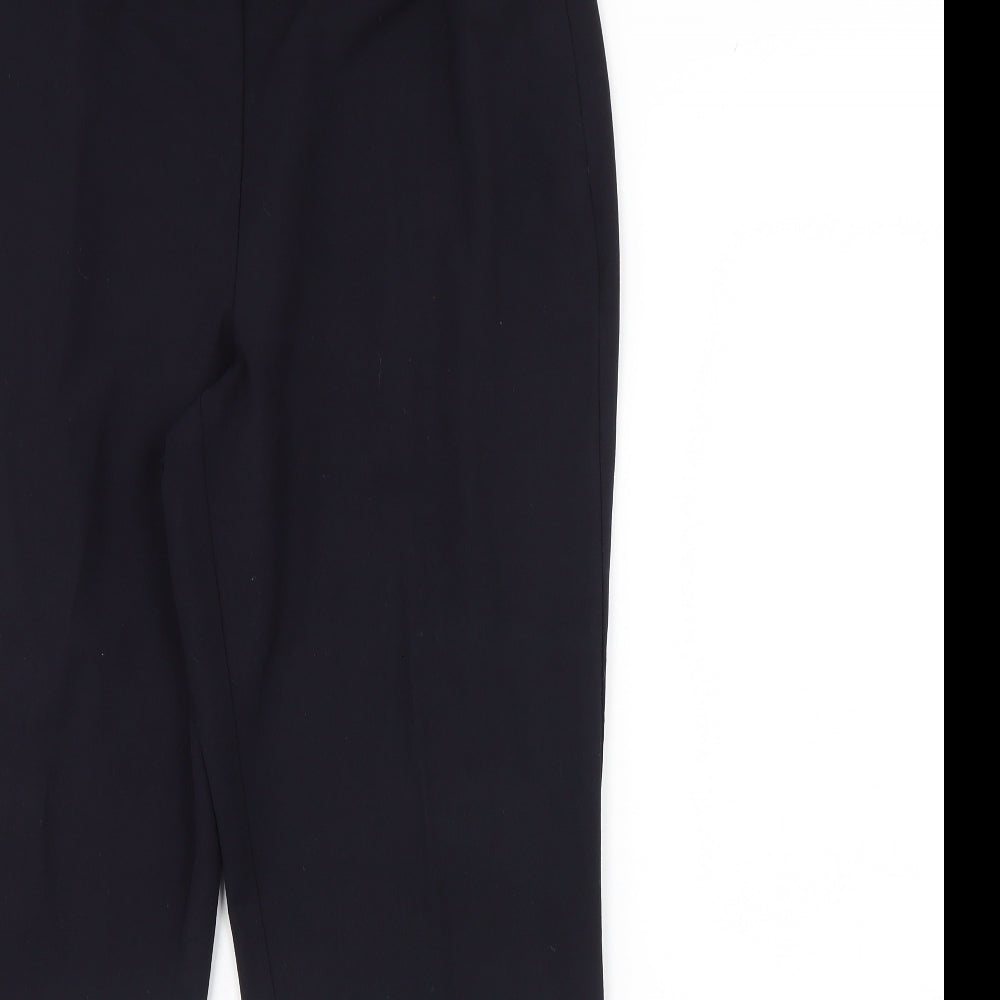 M&S Womens Blue   Trousers  Size 16 L30 in
