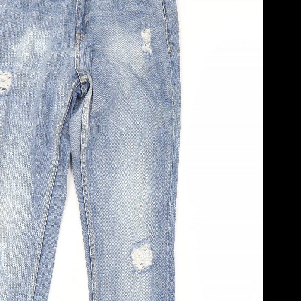 FC Jeans Womens Blue  Denim Straight Jeans Size 10 L30 in