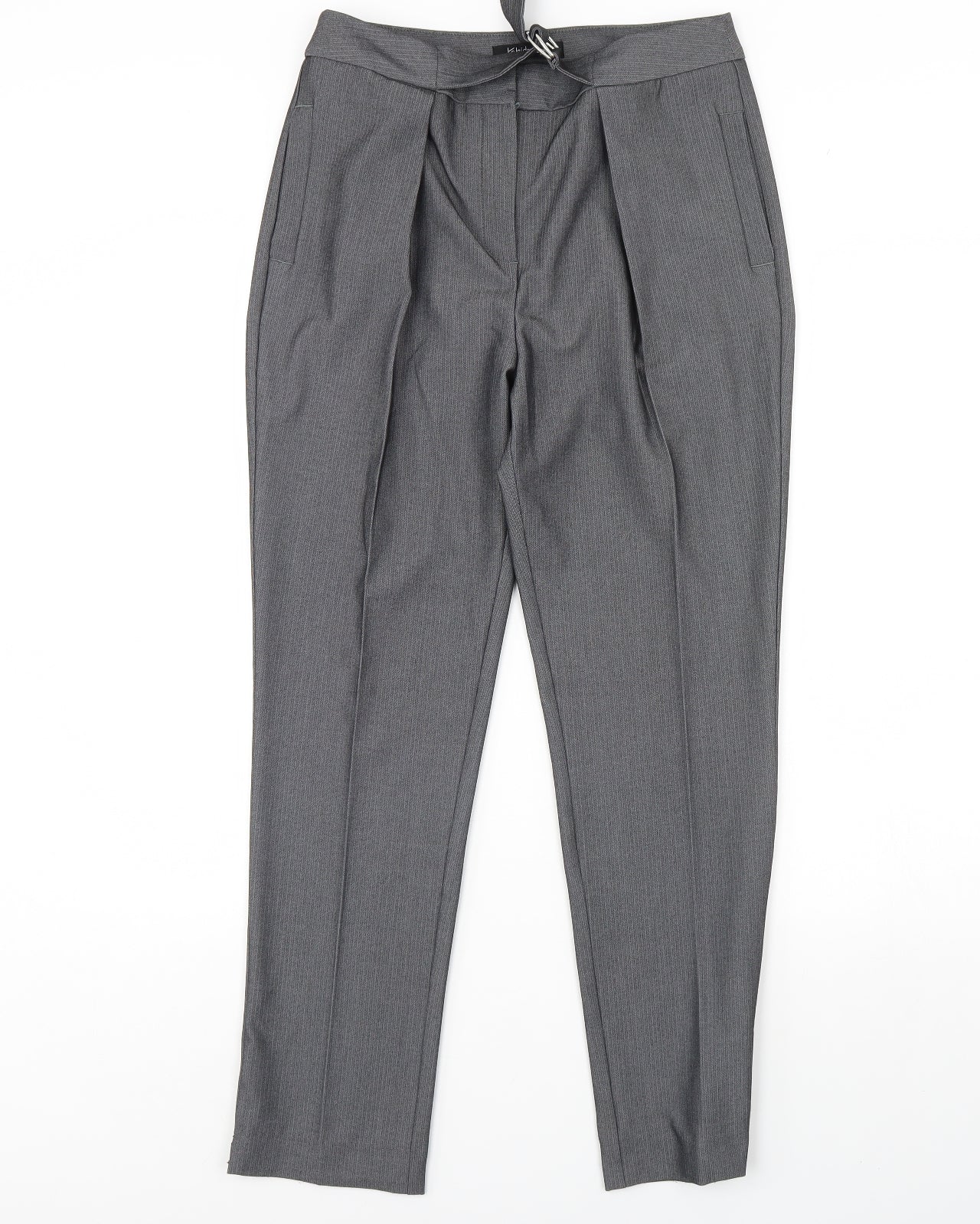 Kaleidoscope Womens Grey   Trousers  Size 10 L30 in