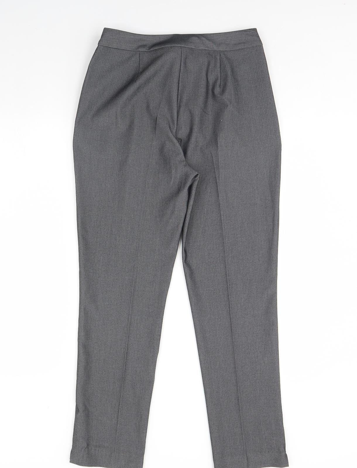 Kaleidoscope Womens Grey   Trousers  Size 10 L30 in