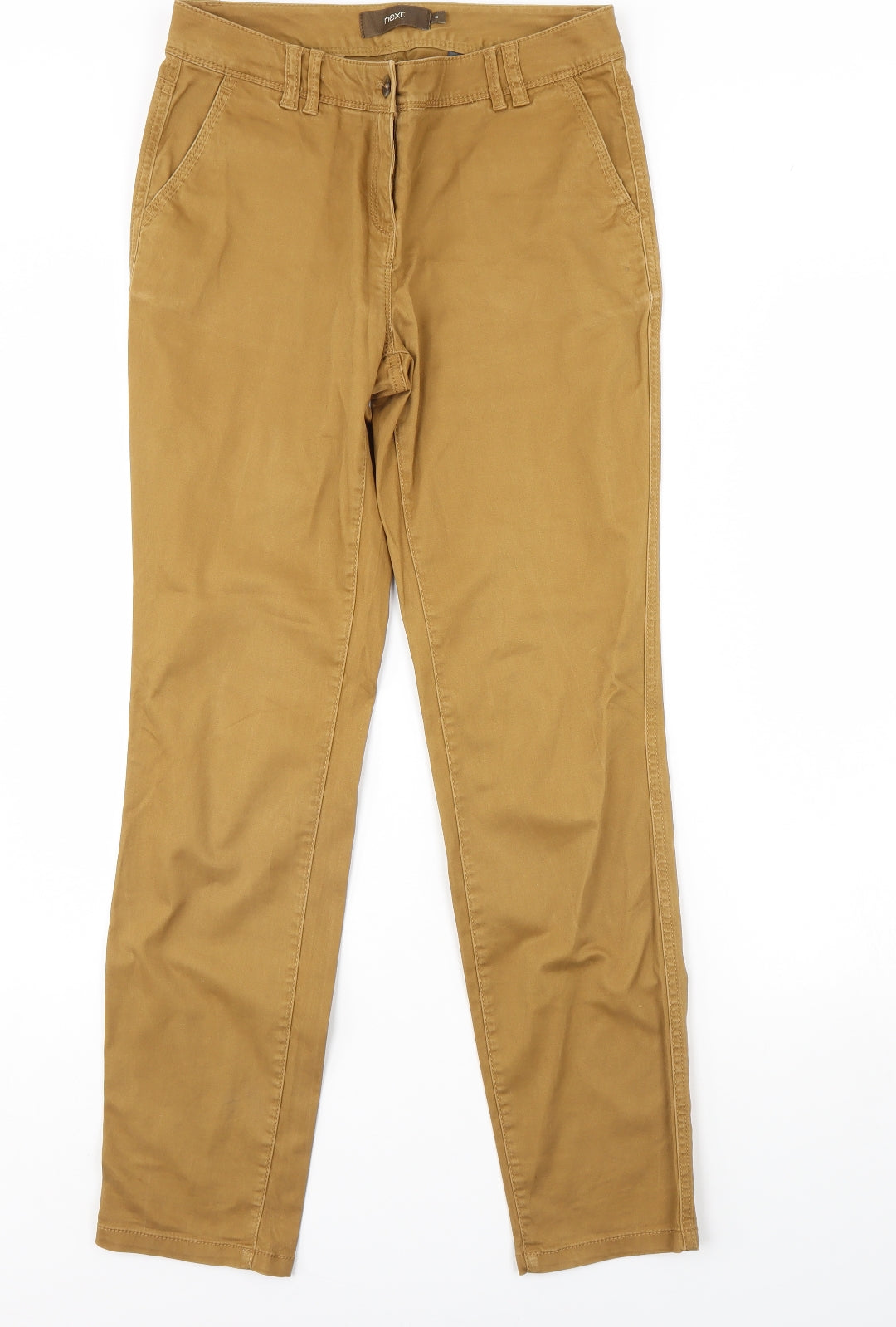 NEXT Womens Brown   Trousers  Size 8 L30 in