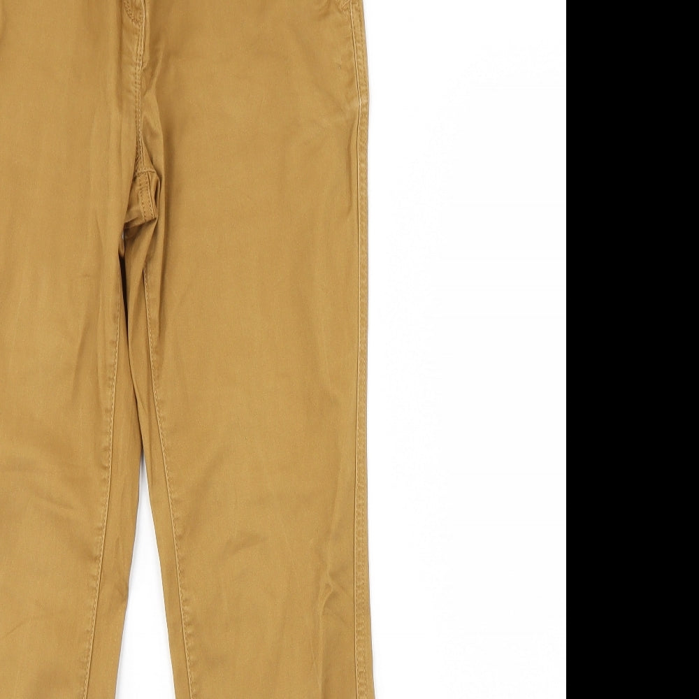 NEXT Womens Brown   Trousers  Size 8 L30 in