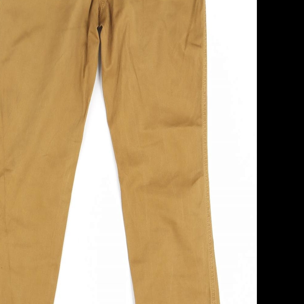NEXT Womens Brown   Trousers  Size 8 L30 in