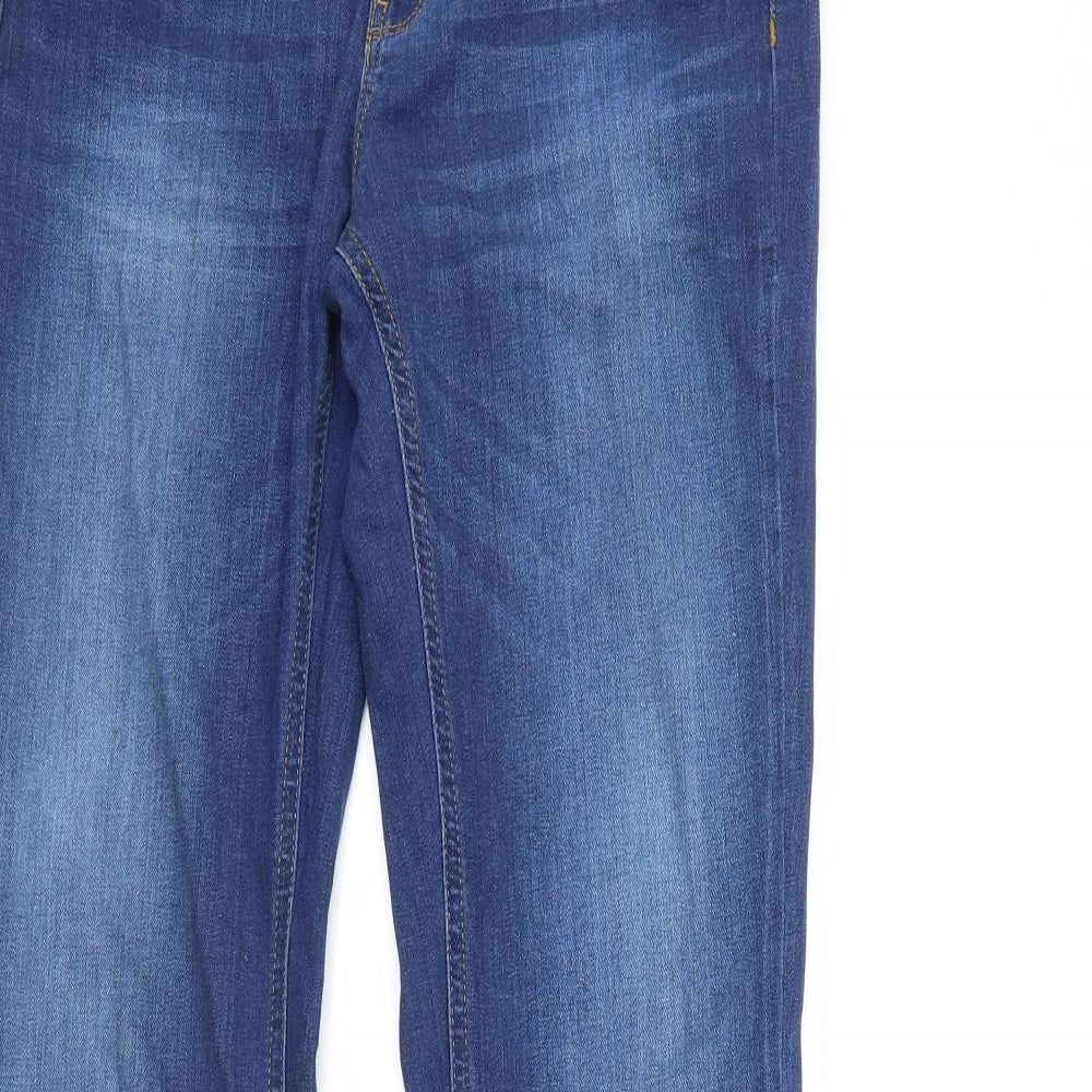 Zara Womens Blue  Denim Bootcut Jeans Size 12 L37 in