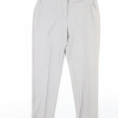 Dorothy Perkins Womens Grey   Trousers  Size 10 L30 in