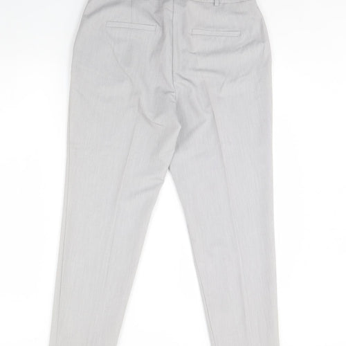 Dorothy Perkins Womens Grey   Trousers  Size 10 L30 in