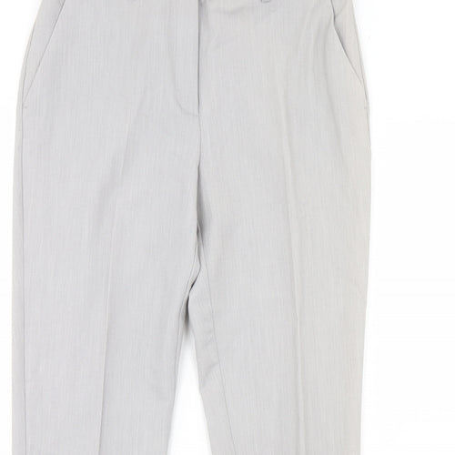 Dorothy Perkins Womens Grey   Trousers  Size 10 L30 in