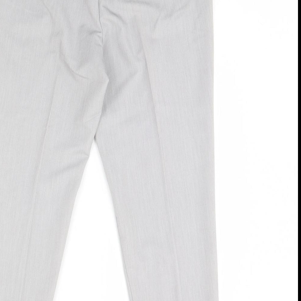 Dorothy Perkins Womens Grey   Trousers  Size 10 L30 in