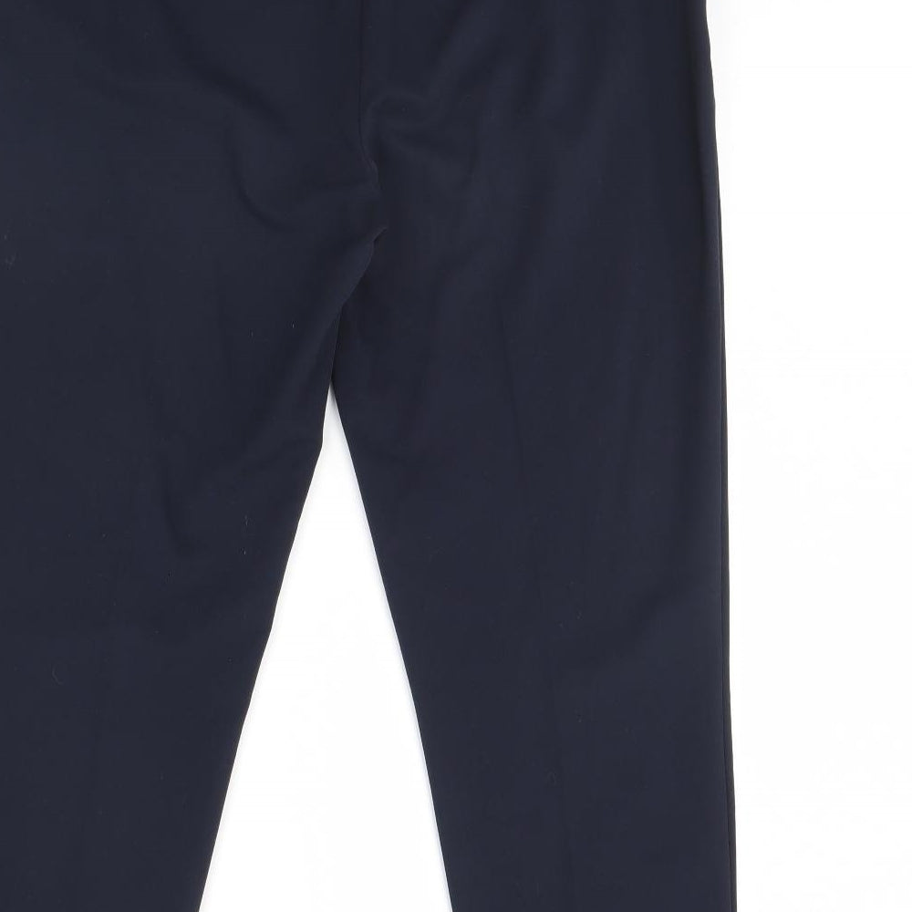 Dorothy Perkins Womens Blue   Trousers  Size 14 L30 in