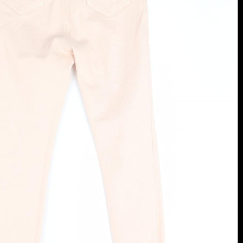 New Look Womens Pink  Denim Skinny Jeans Size 10 L29 in