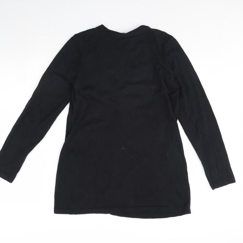 Laura Ashley Womens Black   Cardigan Jumper Size 16