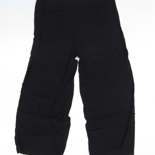 M&S Womens Black   Trousers  Size 16 L30 in